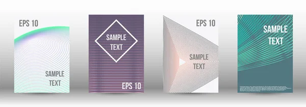 現代的なカバーデザインテンプレート. — ストックベクタ