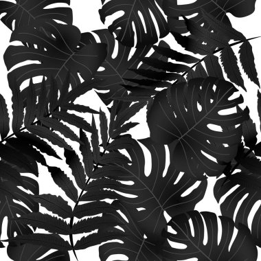 Vektörsüz tropikal desen