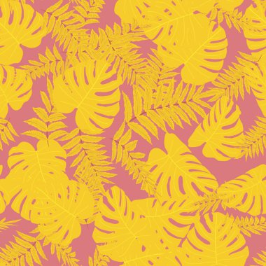 Vektörsüz tropikal desen