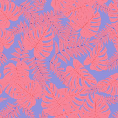 Vektörsüz tropikal desen