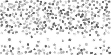 Beyaz bir arka plan üzerinde sabit yıldız.