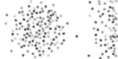 Beyaz bir arka plan üzerinde sabit yıldız.