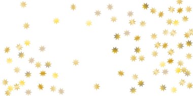 Altın konfeti arka planı.