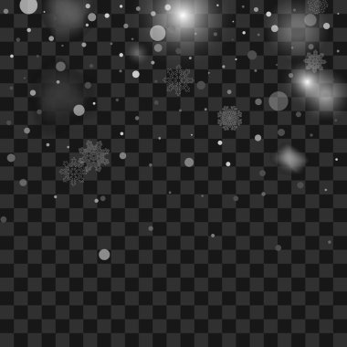 Noel kar. Kar yağışı.