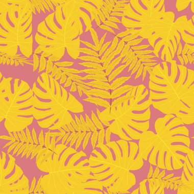 Vektörsüz tropikal desen