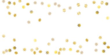 Altın konfeti arka planı.