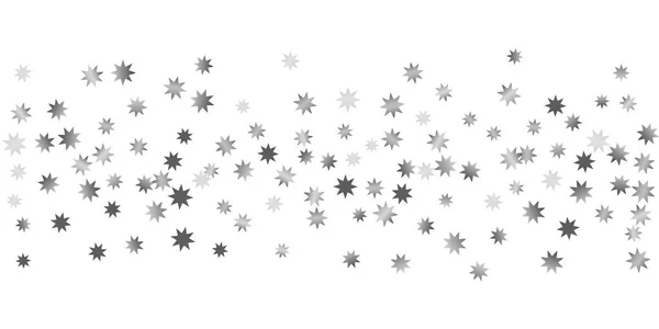 Falling stars on a white background.