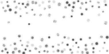 Beyaz bir arka plan üzerinde sabit yıldız.