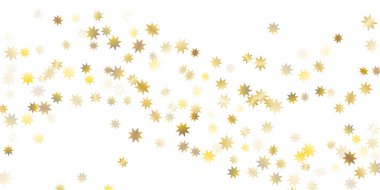 Altın konfeti arka planı.