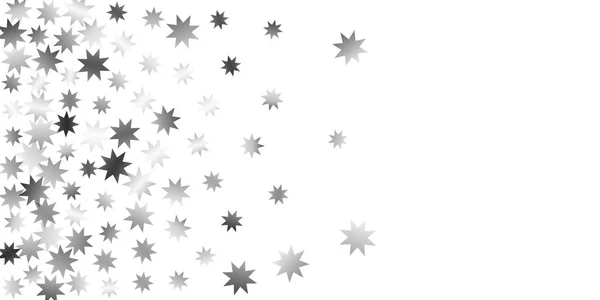 Падающие звезды на белом фоне . — стоковый вектор