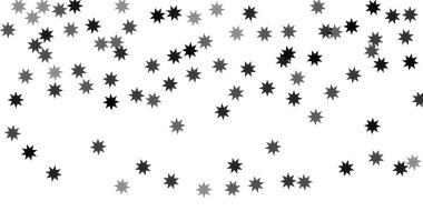 Beyaz bir arka plan üzerinde sabit yıldız.