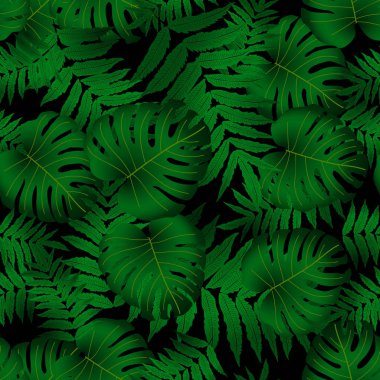 Vektörsüz tropikal desen