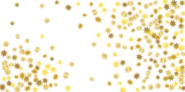 Altın konfeti arka planı.