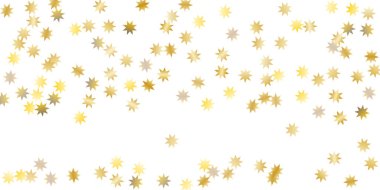 Altın konfeti arka planı.