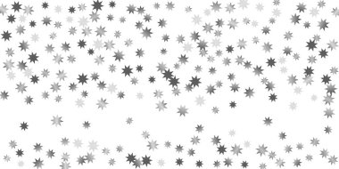 Beyaz bir arka plan üzerinde sabit yıldız.