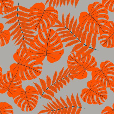 Vektörsüz tropikal desen