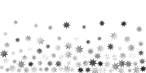 Падающие звезды на белом фоне . — стоковый вектор