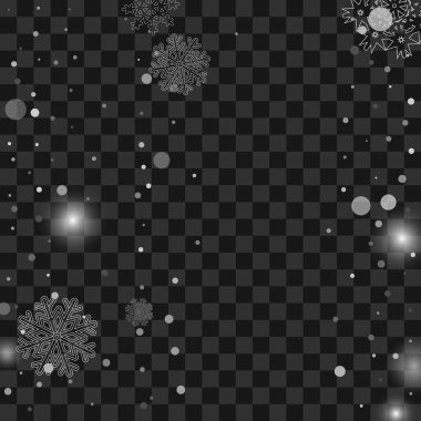 Noel kar. Kar yağışı.