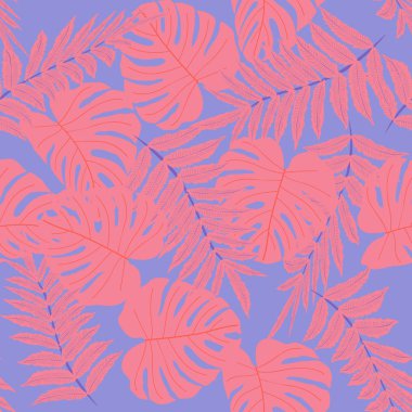 Vektörsüz tropikal desen