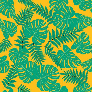 Vektörsüz tropikal desen