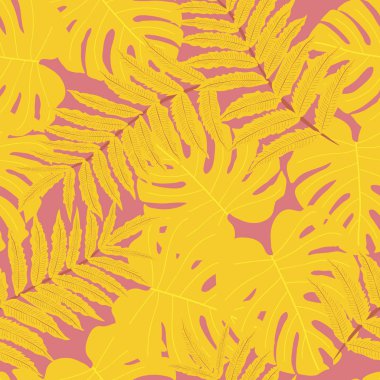 Vektörsüz tropikal desen