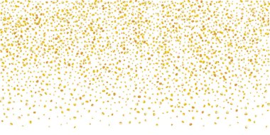 Altın parıltılı konfeti