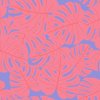 Vektörsüz tropikal desen