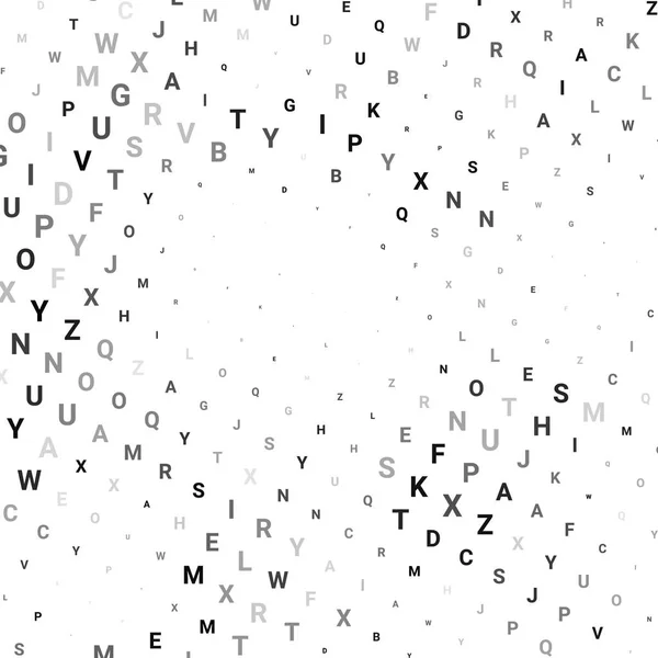 Textura de medio tono abstracta con letras . — Archivo Imágenes Vectoriales