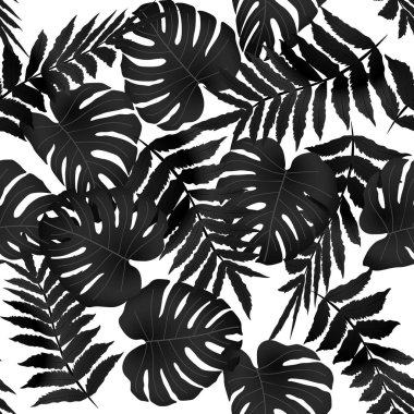 Vektörsüz tropikal desen