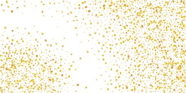 Altın parıltılı konfeti