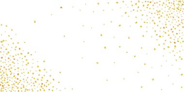 Altın parıltılı konfeti