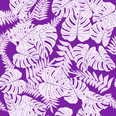 Vektörsüz tropikal desen