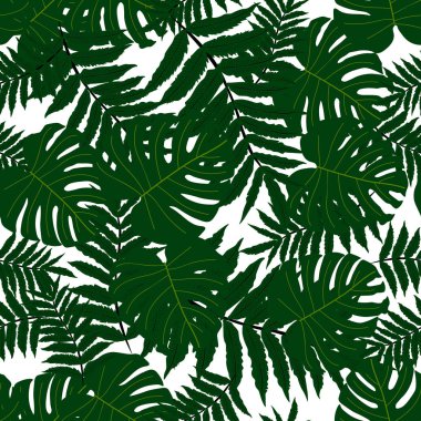 Vektörsüz tropikal desen