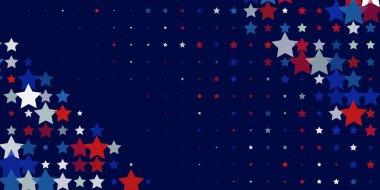  Kırmızı, mavi, beyaz yıldız üzerinden arka plan