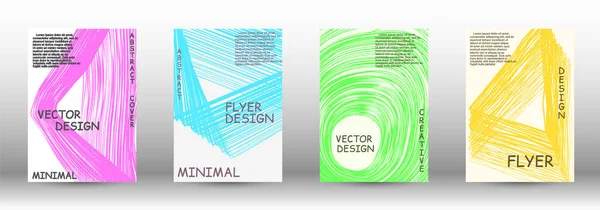 A set of modern covers. — Stock Vector