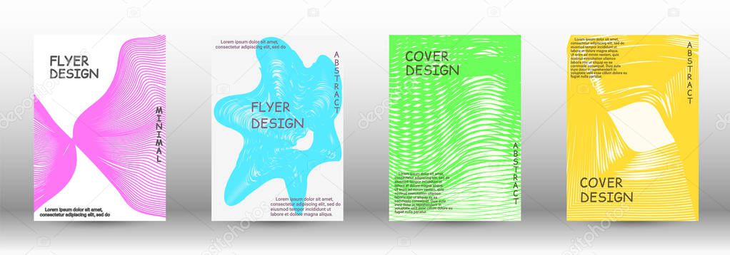 A set of modern covers.