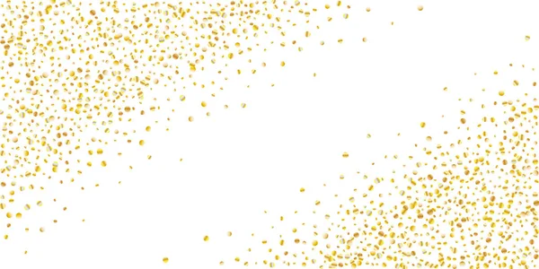 Altın parıltılı konfeti