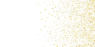 Altın parıltılı konfeti