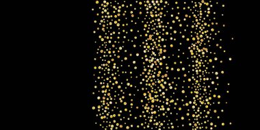 Altın parıltılı konfeti