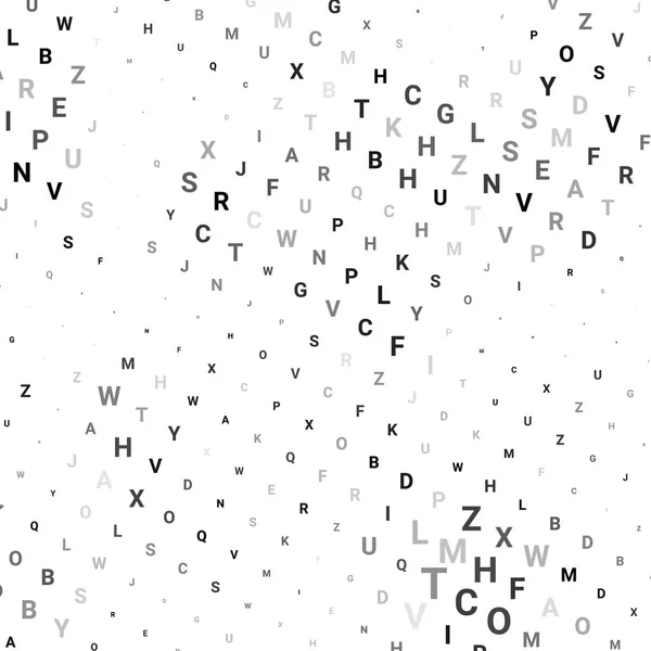 Texture abstraite demi-teinte avec lettres. — Image vectorielle
