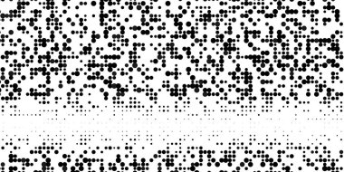 Soyut yarım ton noktaları.