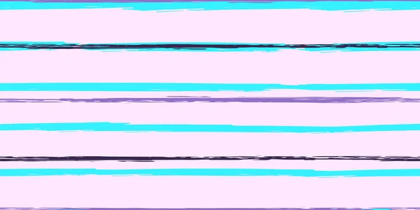 Nahtloser Hintergrund Aus Streifen Vektoraquarell Modische Handlinien Grunge Streifen Mit — Stockvektor