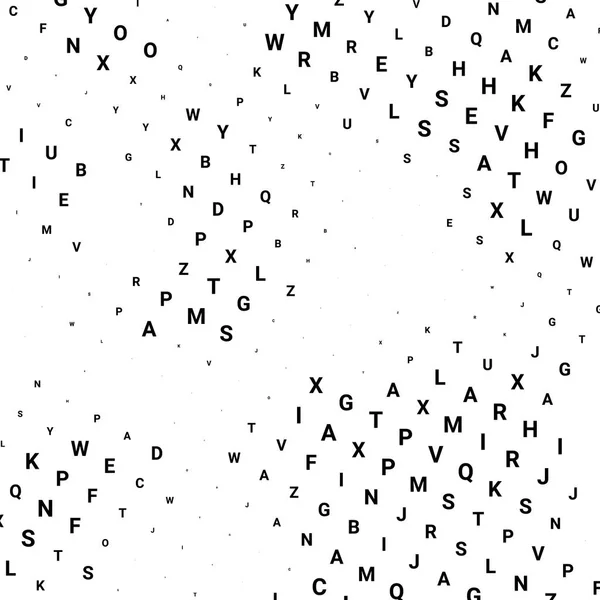 Texture abstraite demi-teinte avec lettres. — Image vectorielle