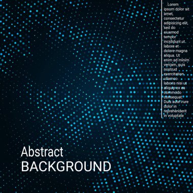 Soyut neon yarı ton noktaları.