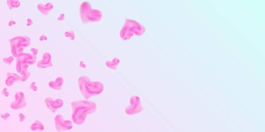 Sevgililer Günü için konfeti kalpleri.