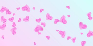 Sevgililer Günü için konfeti kalpleri.