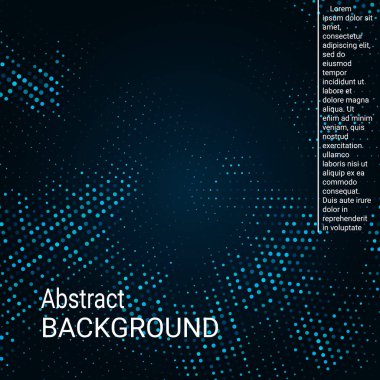 Vektör neon noktalı resim doku.