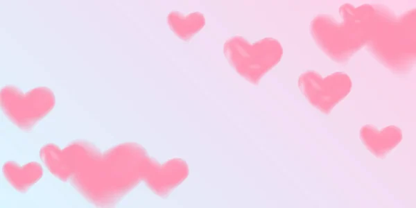 Сердца конфетти на День Святого Валентина — стоковый вектор