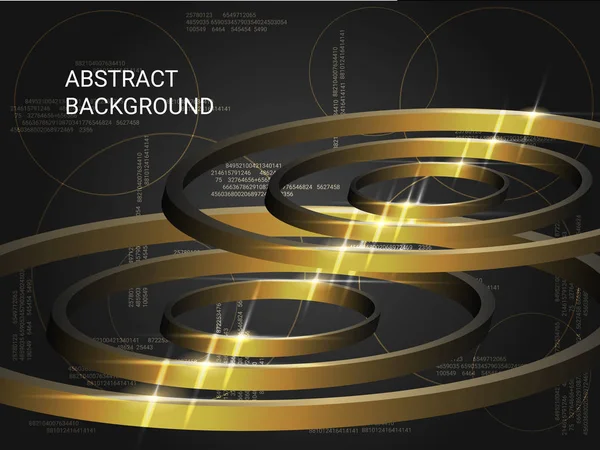 Металлические круги сверкают на заднем плане . — стоковый вектор