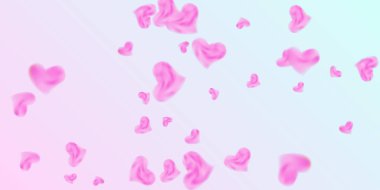 Sevgililer Günü için konfeti kalpleri.